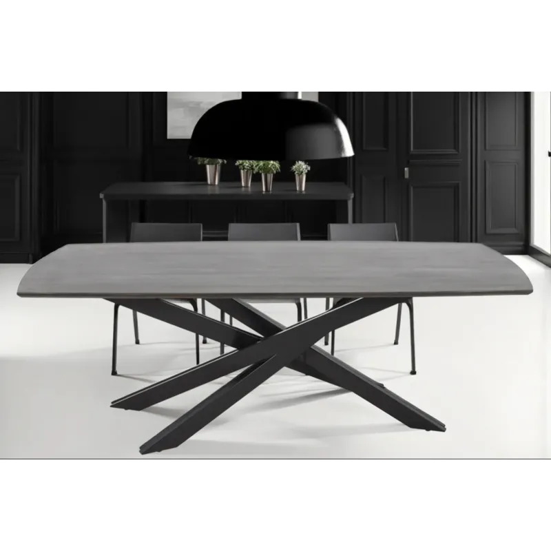 Invicta Stół do jadalni SIGNUM ciemnobrązowe drewno mango 220cm / 45837 Invicta Stół do jadalni SIGNUM ciemnobrązowe drewno mango 220cm / 45837
