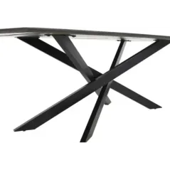 Invicta Stół do jadalni SIGNUM ciemnobrązowe drewno mango 220cm / 45837