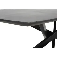 Invicta Stół do jadalni SIGNUM ciemnobrązowe drewno mango 220cm / 45837