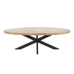 Invicta GALAXIE Oval Stół do jadalni mango 240cm / 45771