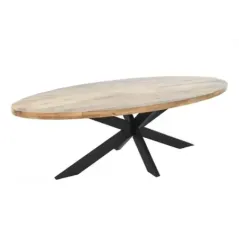 Invicta GALAXIE Oval Stół do jadalni mango 240cm / 45771