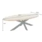 Invicta GALAXIE Oval Stół do jadalni mango 240cm / 45771 Invicta GALAXIE Oval Stół do jadalni mango 240cm / 45771