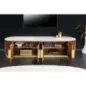 Invicta Szafka RTV GATSBY mango marmur biały 170cm / 45828 Invicta Szafka RTV GATSBY mango marmur biały 170cm / 45828