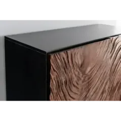 Invicta FLUID Komoda akacja ciemny orzech 3D 100 x 110 x 38cm / 45601