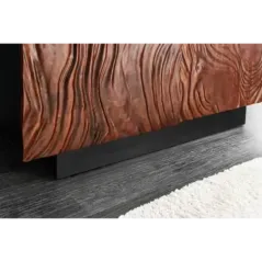 Invicta FLUID Komoda akacja ciemny orzech 3D 100 x 110 x 38cm / 45601