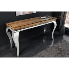 Invicta Konsola Modern Barock BARRACUDA teak 145 x 80 x 45cm / 44364