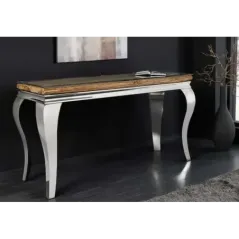 Invicta Konsola Modern Barock BARRACUDA teak 145 x 80 x 45cm / 44364