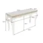 Invicta Konsola Modern Barock BARRACUDA teak 145 x 80 x 45cm / 44364 Invicta Konsola Modern Barock BARRACUDA teak 145 x 80 x 45cm / 44364