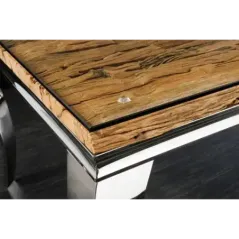 Invicta Stół do jadalni Modern Barock BARRACUDA teak 200 x 80 x 100cm / 44363
