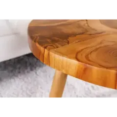 Invicta Stolik kawowy MOSAIK teak Ø 60cm / 44712