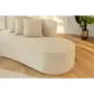 Invicta Sofa ATELIER L 3 osobowa XXL ecru bouclé 340cm / 46548