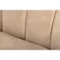 Invicta Sofa tapicerowana BABYLON 3 osobowa beżowy aksamit 200cm / 44511