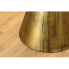Invicta Stół okrągły ELEGANCIA blat optyka marmuru Ø 130cm / 45898