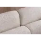 Invicta Sofa tapicerowana ART DECO 3 osobowa beżowe bouclé 200cm / 44509