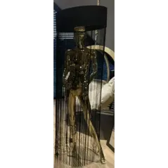 Lampa podłogowa LADY FRINGE z abażurem 180cm