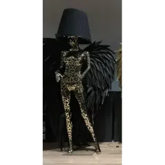 Lampa podłogowa LADY ANGEL PHANTER 2 z abażurem 180cm
