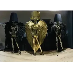 Lampa podłogowa LADY ANGEL PHANTER 2 z abażurem 180cm