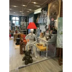 Lampa podłogowa LADY GUCCI 2 z abażurem 180cm
