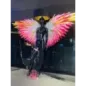 Lampa podłogowa LADY ANGEL BLACK & CRAYON 180cm