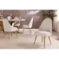 Invicta Krzesło MIA CASA sznurkowe beżowe metalowe nogi 47cm / 45926