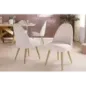 Invicta Krzesło MIA CASA sznurkowe beżowe metalowe nogi 47cm / 45926
