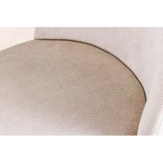 Invicta Krzesło MIA CASA sznurkowe beżowe metalowe nogi 47cm / 45926