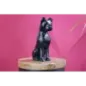 Invicta rzeźbiarska PANTHER czarne żelazo drewno mango naturalne 20cm / 43949