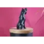 Invicta rzeźbiarska PANTHER czarne żelazo drewno mango naturalne 20cm / 43949