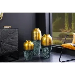 Invicta Wazon ORIENT L złoty z patyną 65cm / 44874