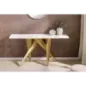 Invicta Konsola ART LIVING ceramiczny biały blat 140cm / 46203