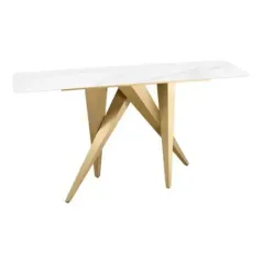 Invicta Konsola ART LIVING ceramiczny biały blat 140cm / 46203