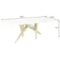 Invicta Stół do jadalni ART LIVING ceramiczny optyka białego marmuru 200cm / 462023 Invicta Stół do jadalni ART LIVING ceramiczny optyka białego marmuru 200cm / 462023