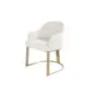 Invicta Krzesło EXTRAVAGANCIA jasnobeżowe z podłokietnikami 60cm / 46201