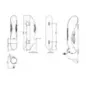 Hitze BIOPOCHODNIA Biokominek wiszący ø15,9 / 86,5cm Hitze BIOPOCHODNIA Biokominek wiszący ø15,9 / 86,5cm