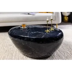 Invicta Stolik kawowy STONE optyka marmuru 75cm / 44853