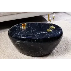 Invicta Stolik kawowy STONE optyka marmuru 75cm / 44853