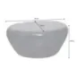 Invicta Stolik kawowy STONE optyka marmuru 75cm / 44853