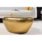 Invicta Stolik kawowy STONE złoty 75cm / 44852