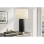 Invicta Lampa stołowa ELEGANCIA ceramiczna czarna 70cm / 46010