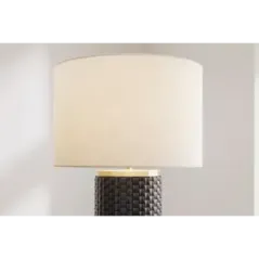 Invicta Lampa stołowa ELEGANCIA ceramiczna czarna 70cm / 46010