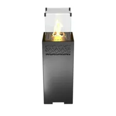 Hitze Gazowy ogrzewacz tarasowy biały FUENTE Q 437 x 1375 x 437mm / FUENTE Q.W