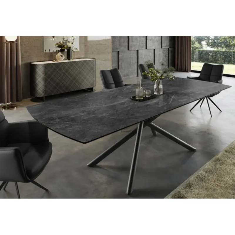 Invicta Stół ceramiczny MIKADO grafitowy 180 - 230cm / 46496 Invicta Stół ceramiczny MIKADO grafitowy 180 - 230cm / 46496
