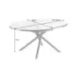 Invicta Stół ceramiczny MIKADO optyka białego marmuru 120 - 160cm / 46503 Invicta Stół ceramiczny MIKADO optyka białego marmuru 120 - 160cm / 46503