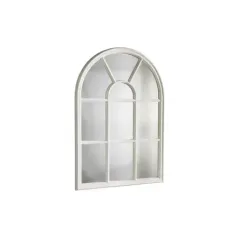 Invicta Lustro ścienne CASTILLO 100cm białe drewno   / 43872