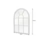 Invicta Lustro ścienne CASTILLO 100cm białe drewno   / 43872