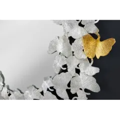 Invcita Lustro ścienne LIŚCIE GINKGO 95cm / 42778