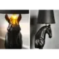 Invicta Lampa stołowa BLACK BEAUTY rzeźba konia 130cm / 6530082