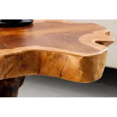 Invicta stolik ROOT drewno tekowe naturalne 40cm / 44713