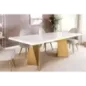 Invicta Stół do jadalni EXTRAVAGANCIA optyka białego marmuru 200cm / 45929 Invicta Stół do jadalni EXTRAVAGANCIA optyka białego marmuru 200cm / 45929