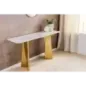Invicta Konsola EXTRAVAGANCIA optyka białego marmuru 140cm / 45936 Invicta Konsola EXTRAVAGANCIA optyka białego marmuru 140cm / 45936